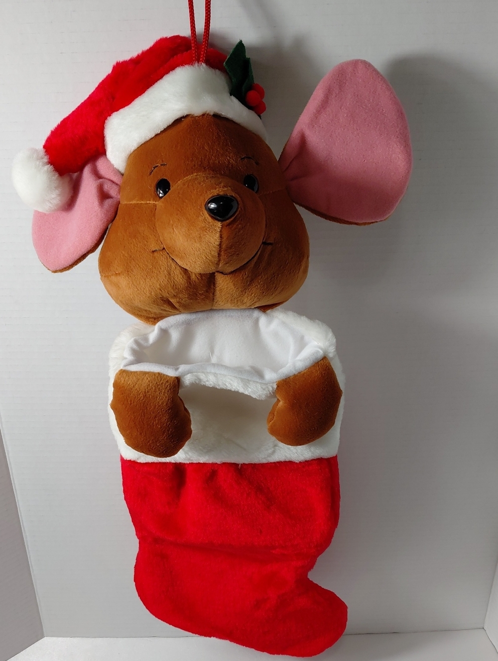 Disney's Winnie The Pooh Roo The Kangaroo Holiday Stocking.